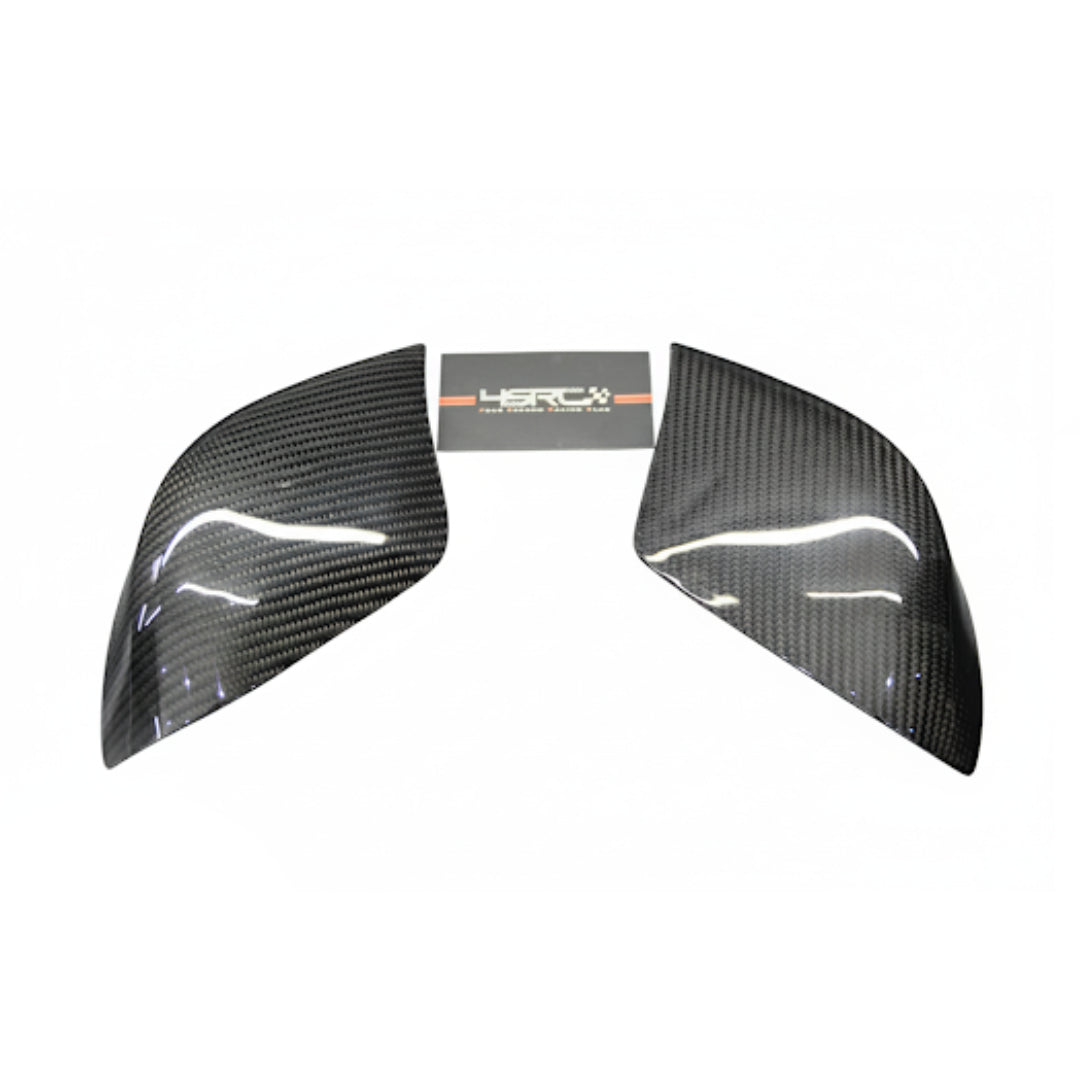 4SRC Made Nissan GT R35 dry carbon fibre mirror caps half cover