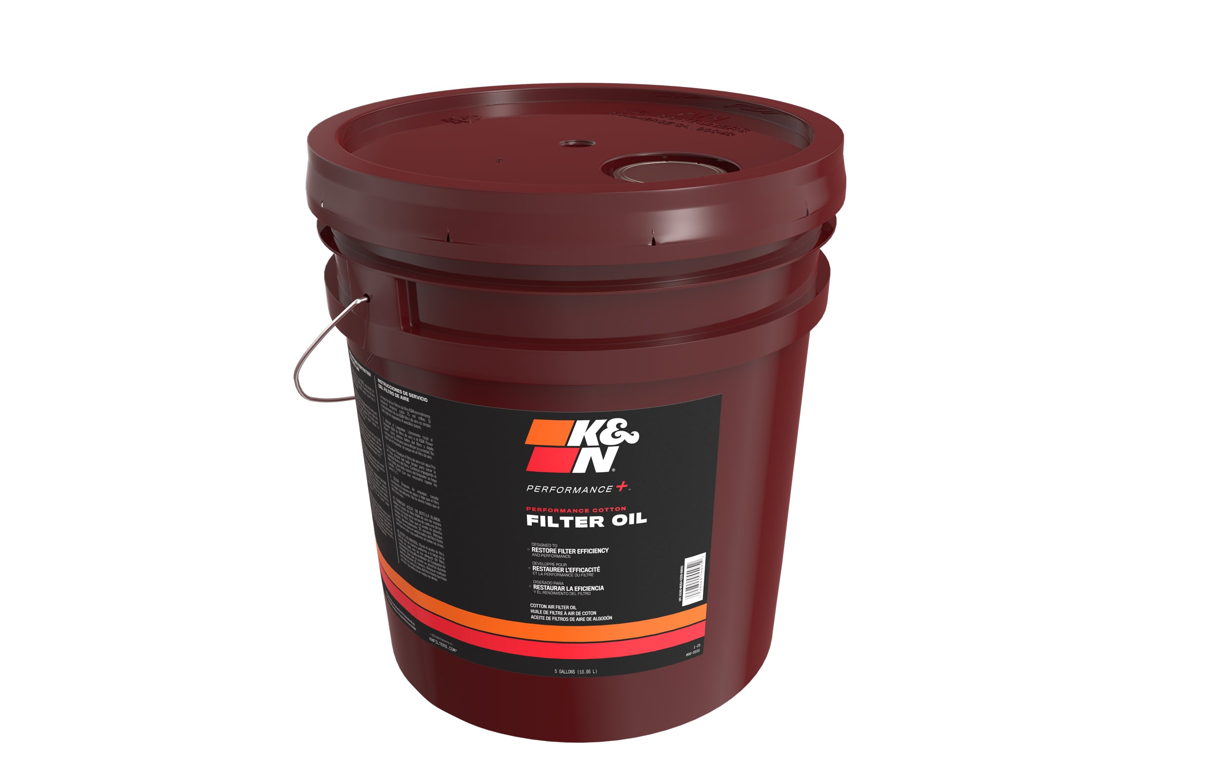 K&N Air Filter Oil - 5 gal (99-0555)