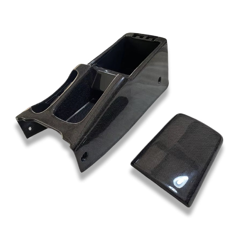 TTP Nissan Skyline R32 Center Console with Armrest Carbon Fibre
