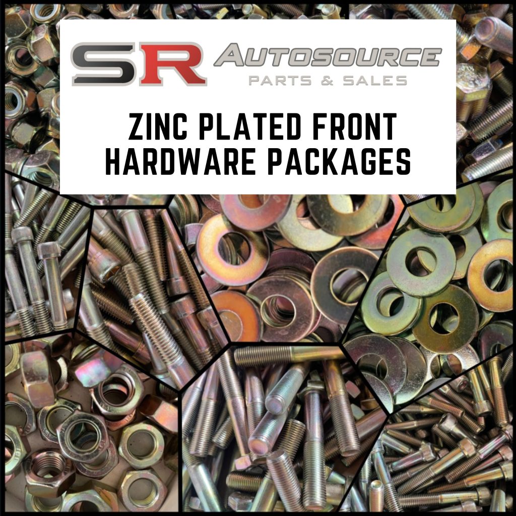 SR Autosource Zinc Front Hardware Kit for S and R Chassis
