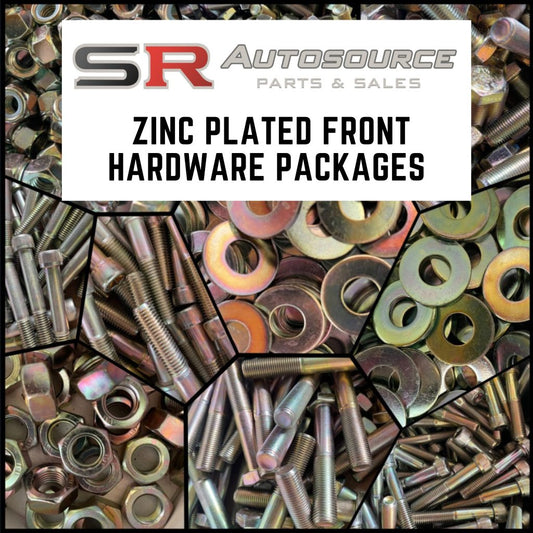 SR Autosource Zinc Front Hardware Kit for S and R Chassis